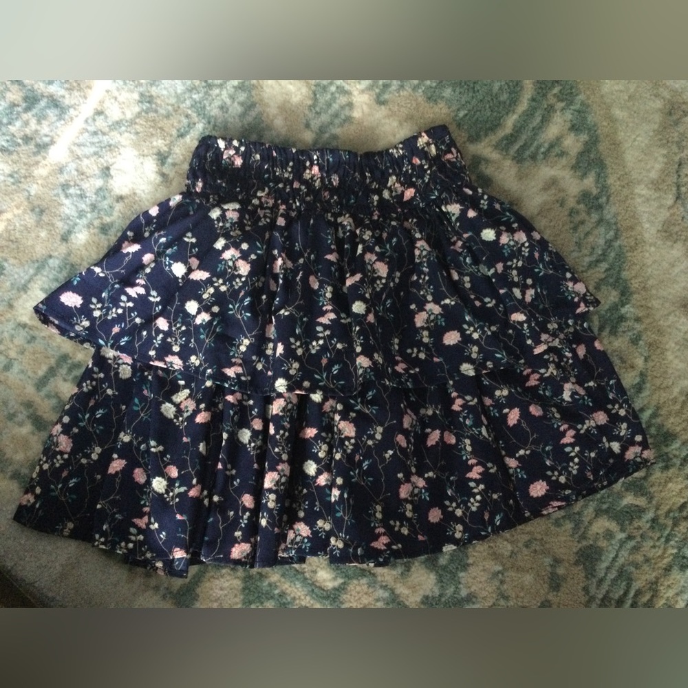 Girls Chelsea and Violet floral skirt